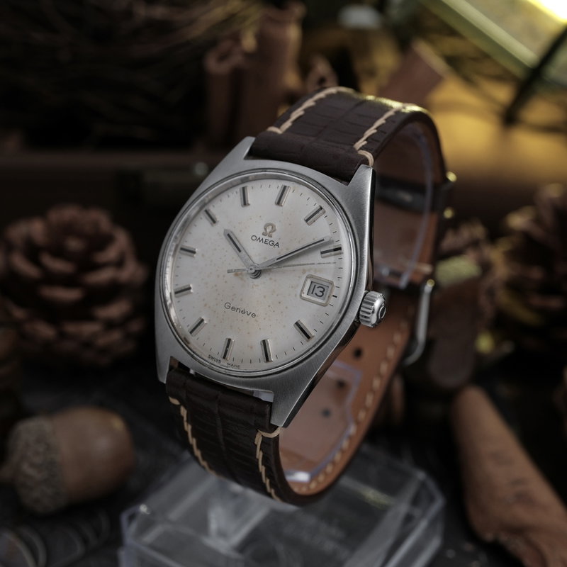 Omega Omega - Genève Caliber 613 Date Tonneau - No reserve price - 136.041 - Men - 1969 vintage watch - image 2