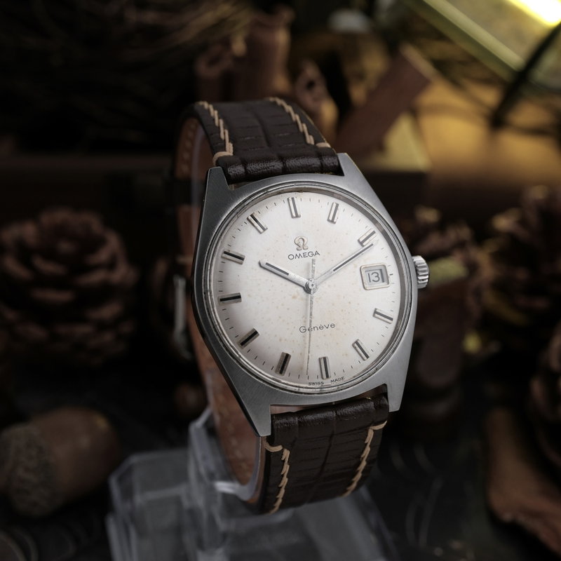 Omega Omega - Genève Caliber 613 Date Tonneau - No reserve price - 136.041 - Men - 1969 vintage watch - image 4