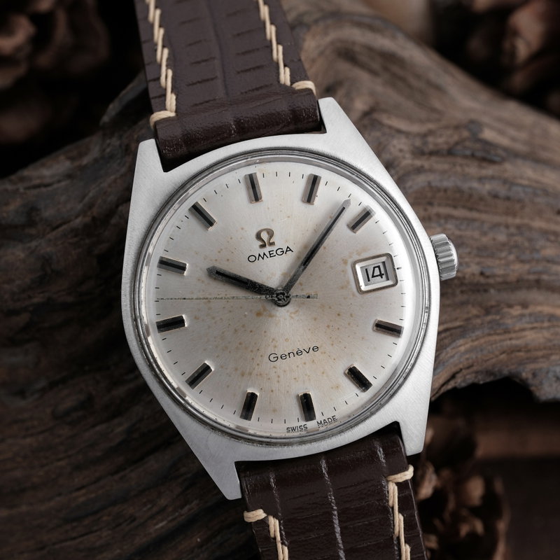 Omega Omega - Genève Caliber 613 Date Tonneau - No reserve price - 136.041 - Men - 1969 vintage watch - image 8