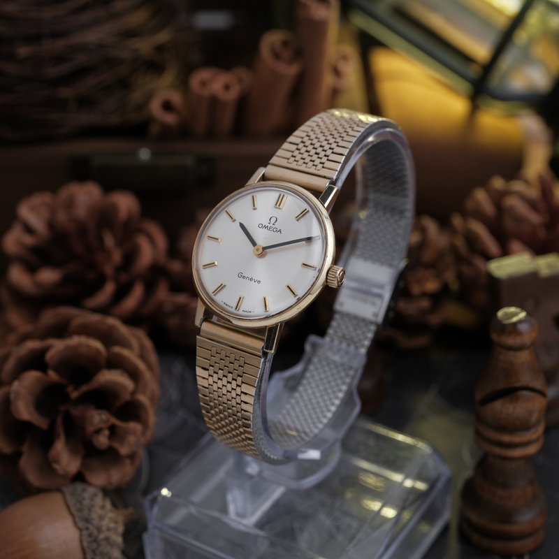 Omega Omega - Genève Silver Sunburst Dial - Ingen mindstepris - 511.410 - Kvinder - 1971 vintage watch - image 4