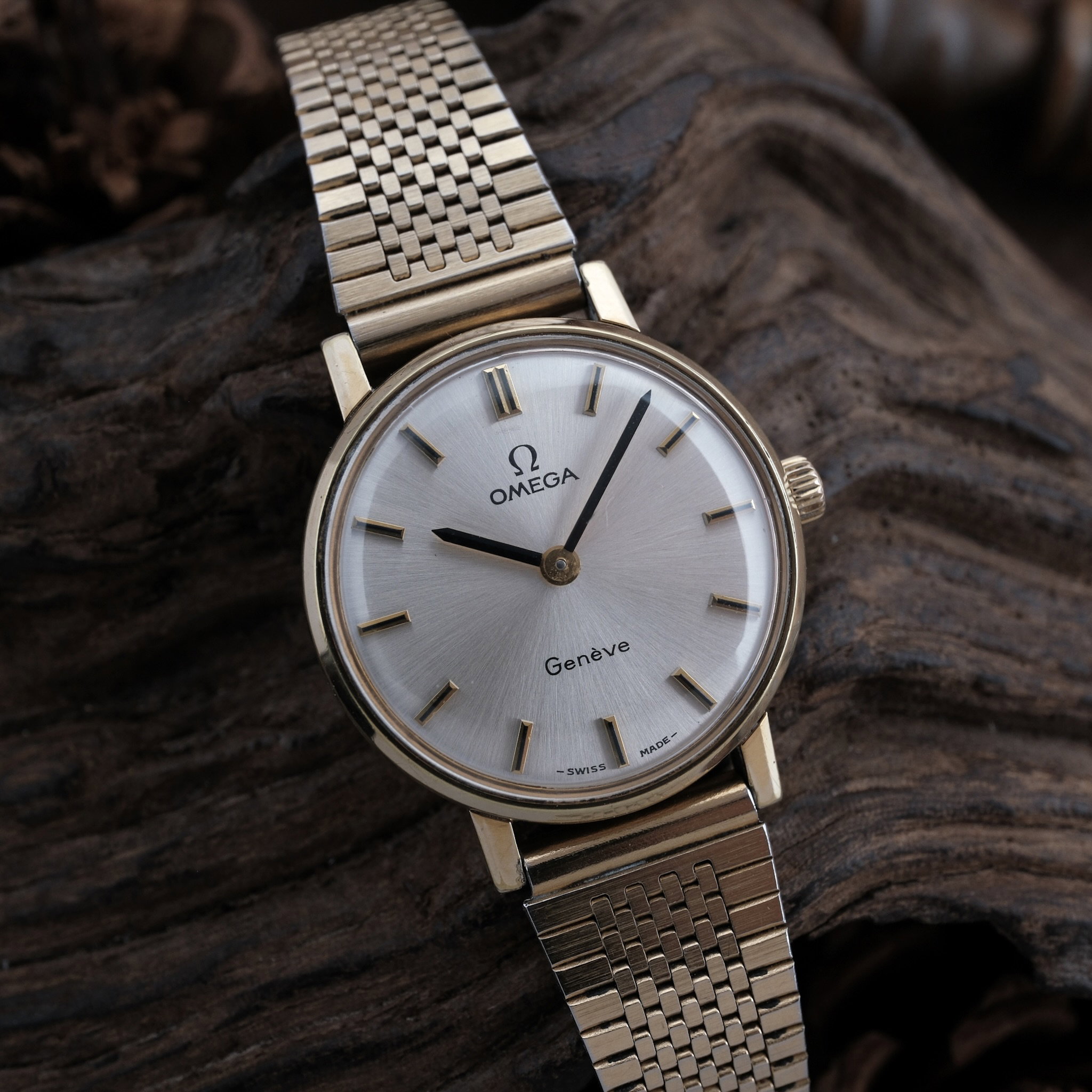 Omega - Genève Silver Sunburst Dial - No reserve price - 511.410 - Women - 1971
