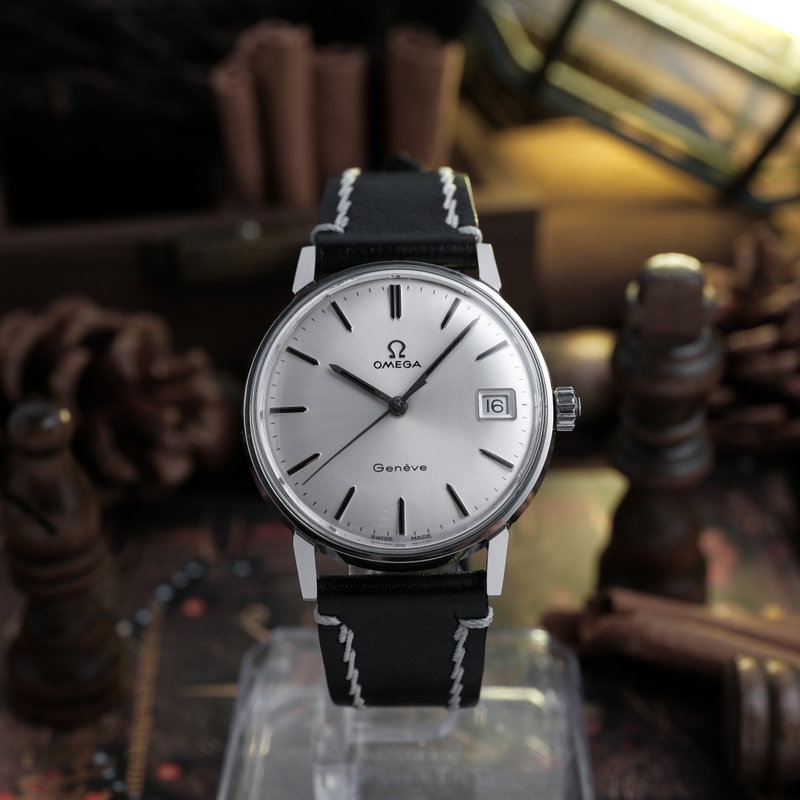 Omega Omega - Genève - Ingen mindstepris - 136.011 SP - Mænd - 1970 vintage watch - image 2