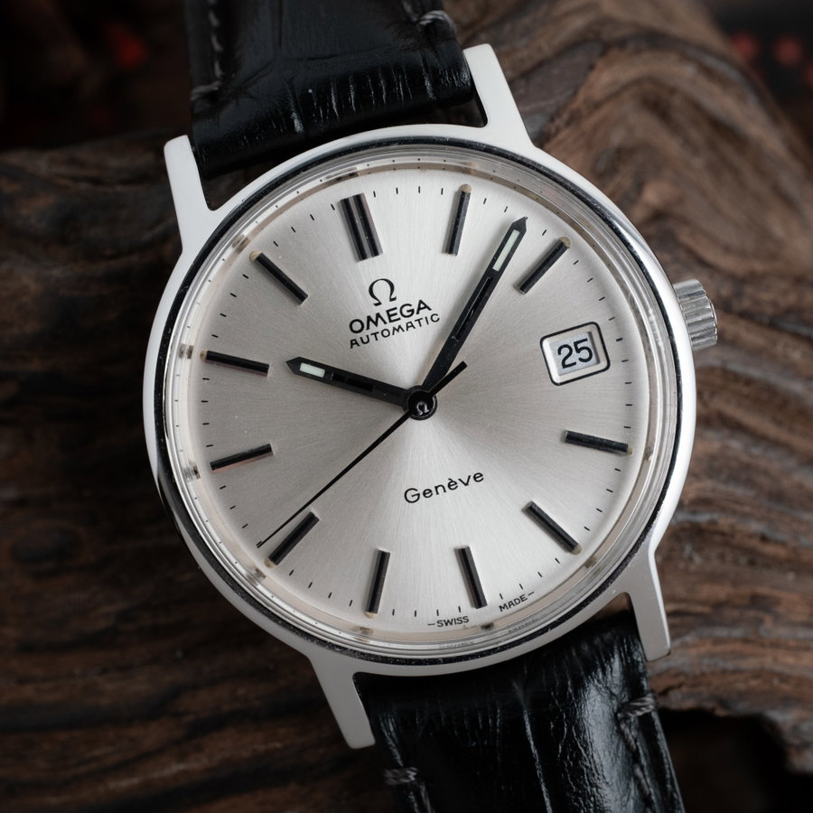 Omega Omega - Genève - No reserve price - 166.0163 - Men - 1973 vintage watch available for auction at Second Vintage