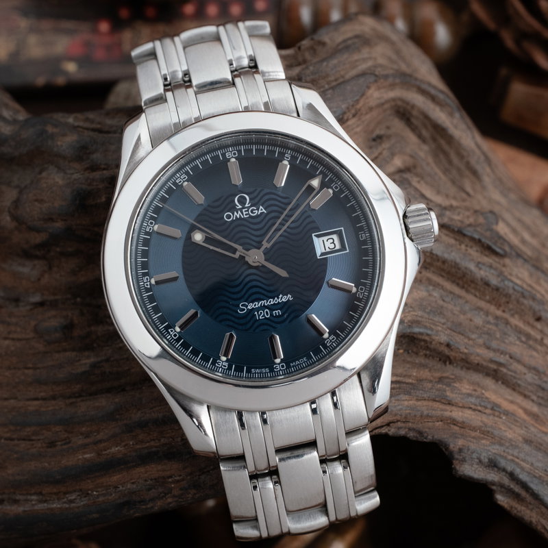 Omega Omega - Seamaster 120M - No reserve price - 196 1501 - Men - 1998 vintage watch - image 1
