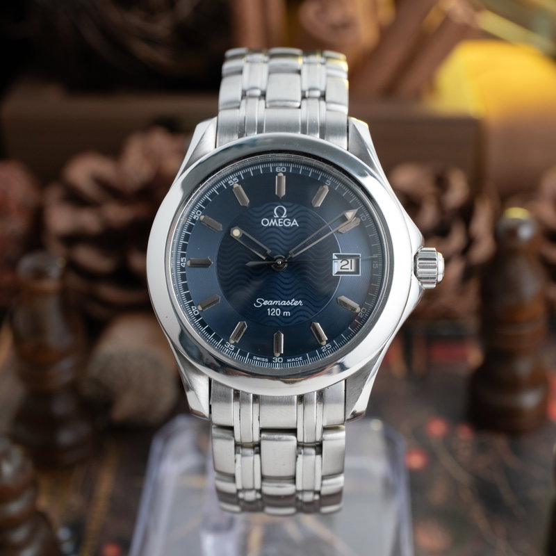 Omega Omega - Seamaster 120M - Sin precio de reserva - 196 1501 / 396 1501 - Hombre - 1995 vintage watch - image 2