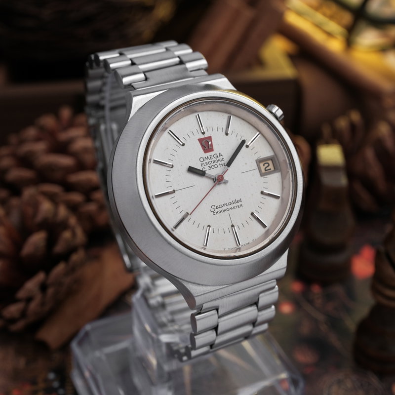 Omega Omega - Seamaster Electronic f300 Hz Chronometer - No reserve price - 198.012 - Men - 1970 vintage watch - image 5