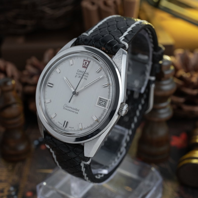 Omega Omega - Electronic f300 Hz Seamaster Chronometer - Ingen mindstepris - 198.001 - Mænd - 1970 vintage watch - image 3