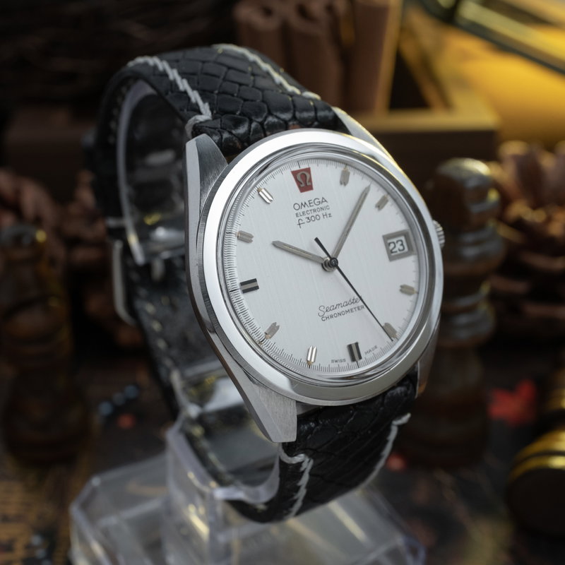 Omega Omega - Electronic f300 Hz Seamaster Chronometer - Ingen mindstepris - 198.001 - Mænd - 1970 vintage watch - image 4