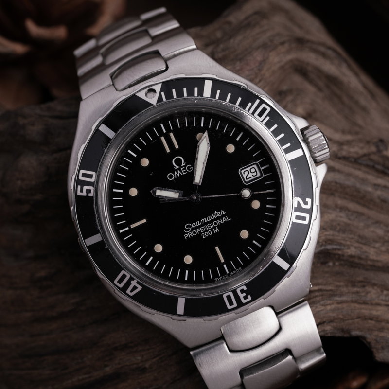 Omega Omega - Seamaster Diver 'Pre-Bond' 200M - Senza prezzo di riserva - 396.1062 - Uomo - 1990 vintage watch - image 8