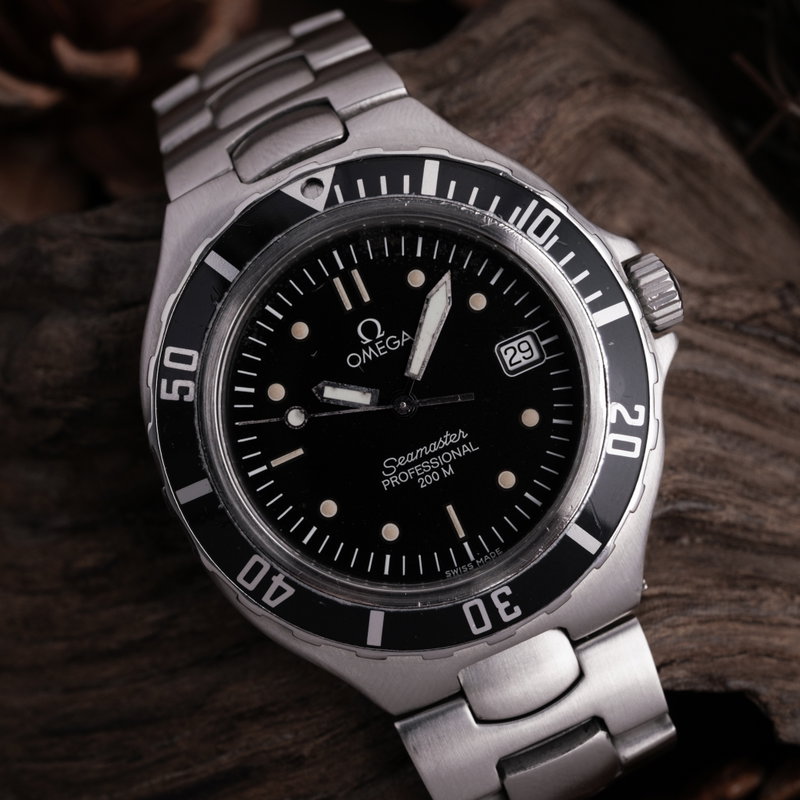 Omega Omega - Seamaster Diver 'Pre-Bond' 200M - Senza prezzo di riserva - 396.1062 - Uomo - 1990 vintage watch - image 1