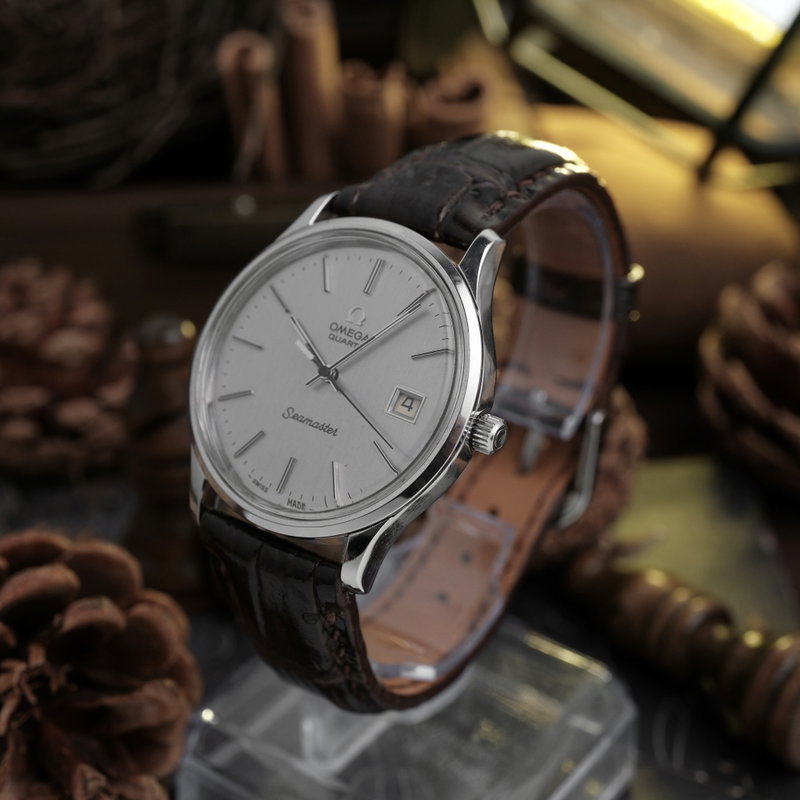 Omega Omega - Seamaster QZ Cal. 1342 Silver Dial 'Serviced' - No reserve price - 1960106 - Men - 1977 vintage watch - image 3