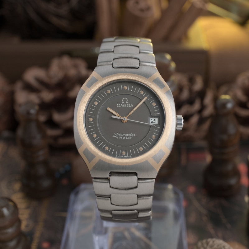 Omega Omega - Seamaster Polaris Titane - No reserve price - Unisex - 1980-1989 vintage watch - image 2