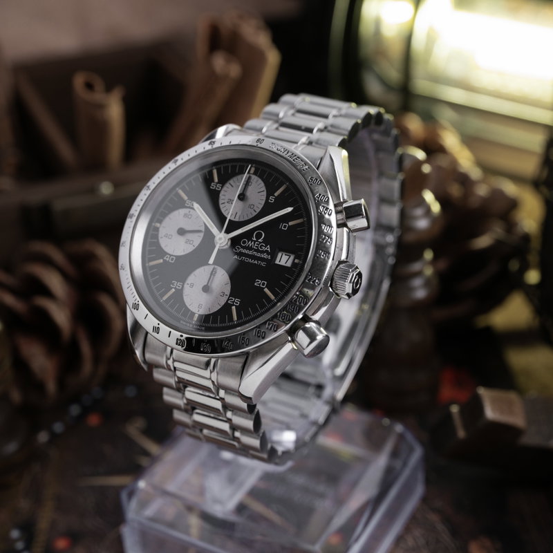 Omega Omega - Speedmaster Chronograph - 175.0043 / 375.0043 - Men - 1991 vintage watch - image 2