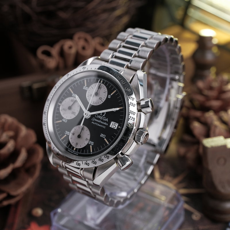 Omega Omega - Speedmaster Chronograph 'Serviced' - Ohne mindestpreis - 175.0043 / 375.0043 - Herren - 1993 vintage watch - image 3