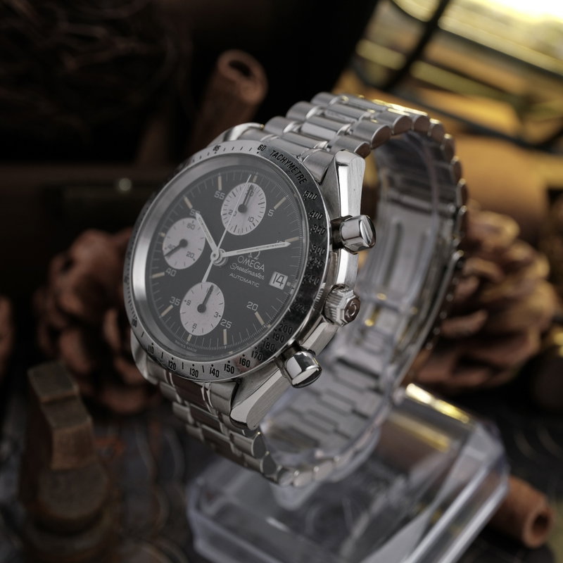 Omega Omega - Speedmaster Chronograph Reverse Panda - No reserve price - 175 0043 / 375 0 043 - Men - 1990-1999 vintage watch - image 2