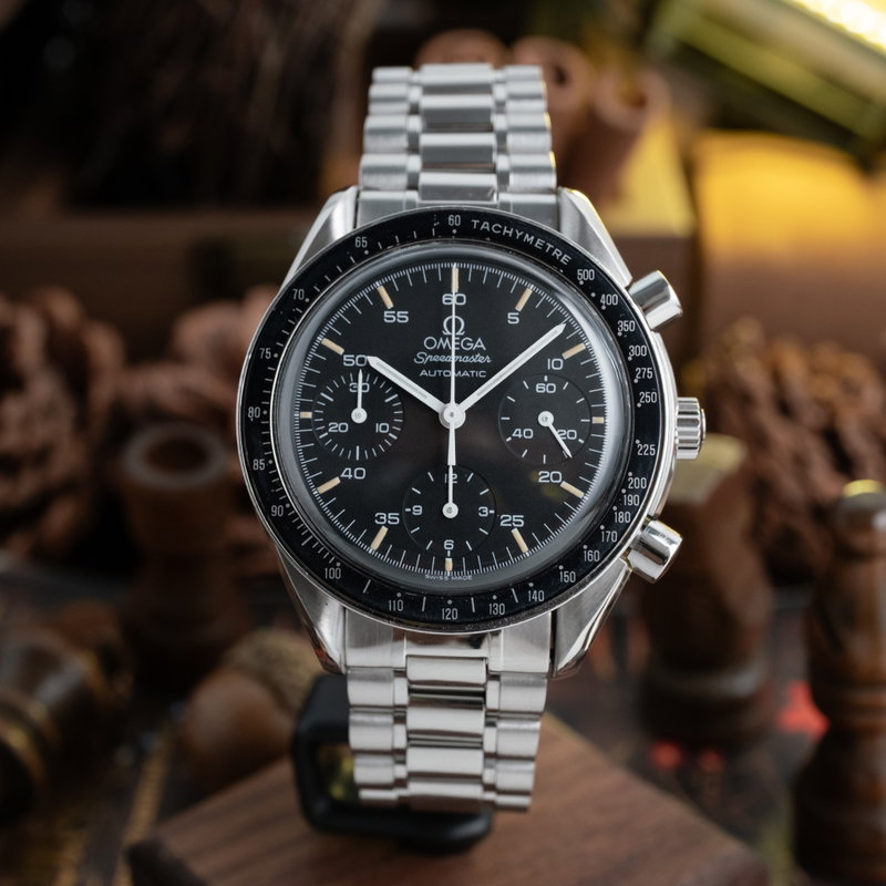 Omega Omega - Speedmaster Reduced Chronograph - No reserve price - 175 0032 - Men - 1991 vintage watch - image 2