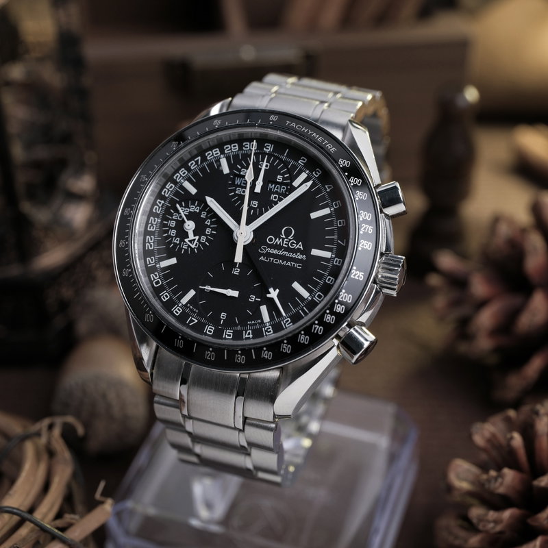 Omega Omega - Speedmaster Day-Date - 3520.50.00 - Men - 1998 vintage watch - image 2