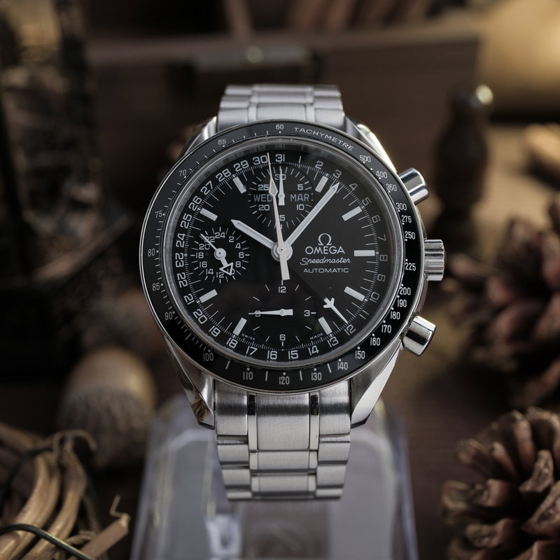 Omega Omega - Speedmaster Day-Date - 3520.50.00 - Men - 1998 vintage watch - image 3