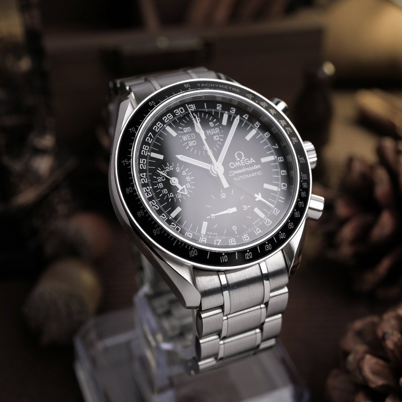Omega Omega - Speedmaster Day-Date - 3520.50.00 - Men - 1998 vintage watch - image 5