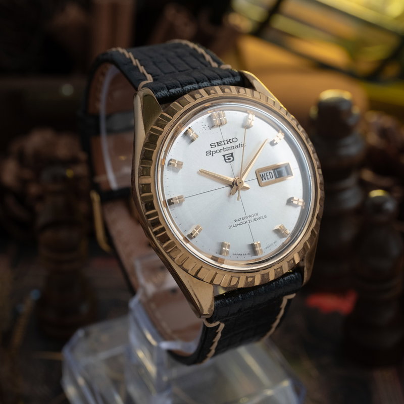 Seiko Seiko - Sportsmatic 5 - Ingen mindstepris - 6619-9000 - Mænd - 1966 vintage watch - image 4