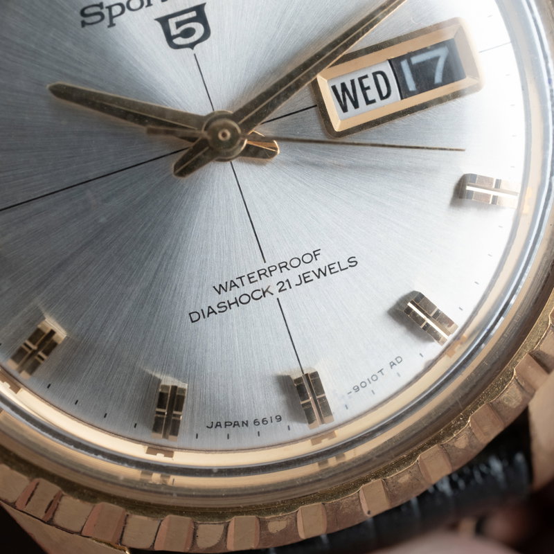 Seiko Seiko - Sportsmatic 5 - Ingen mindstepris - 6619-9000 - Mænd - 1966 vintage watch - image 10