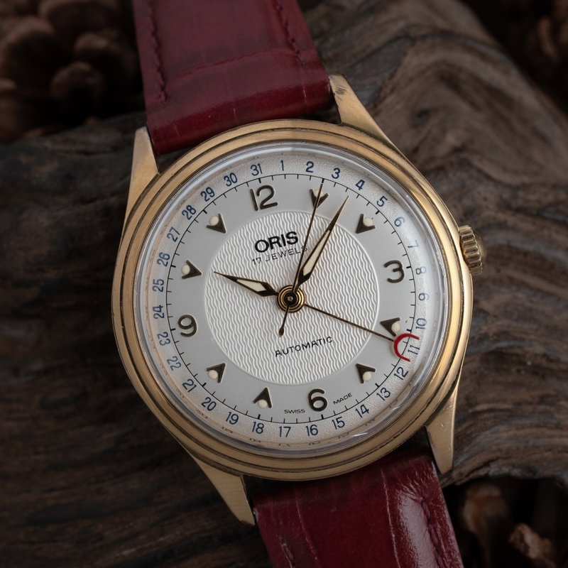 Oris Oris - Pointer Date - Ingen mindstepris - 7403 - Mænd - 1990-1999 vintage watch - image 1