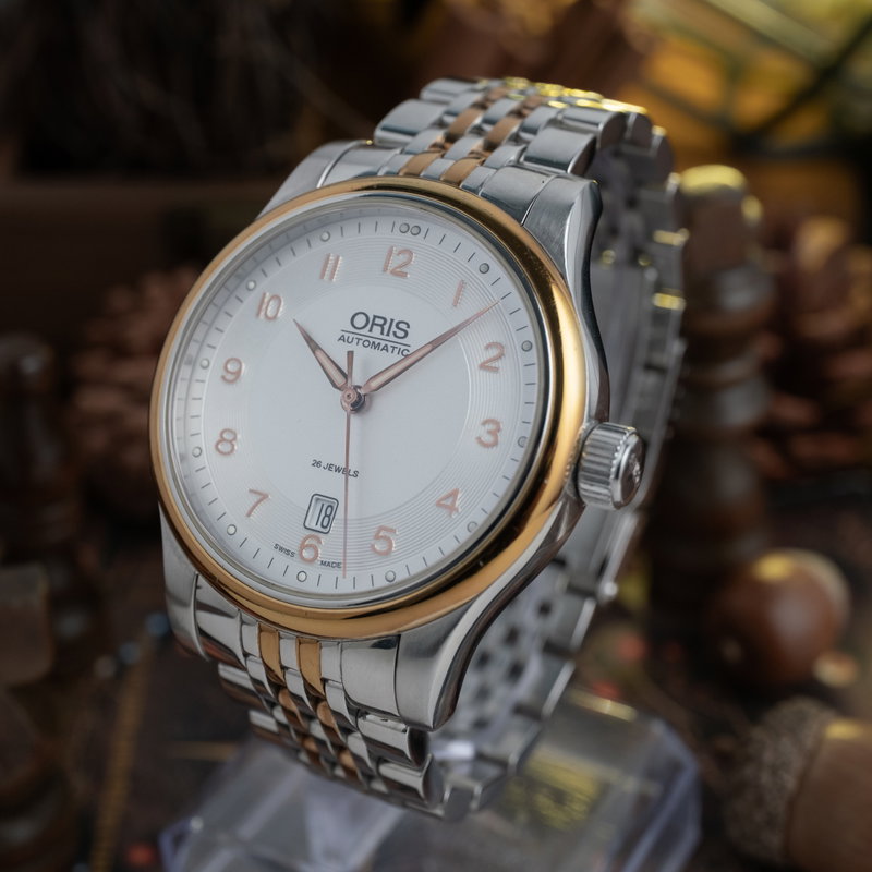 Oris Oris - Classic Date - Ingen mindstepris - 7594 - Mænd - 2010-2020 vintage watch - image 3