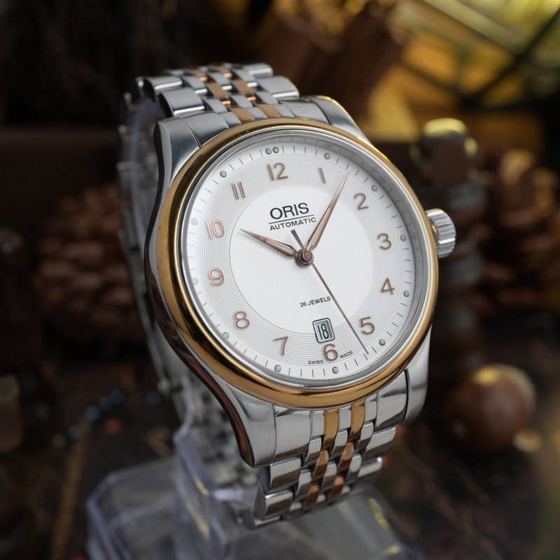 Oris Oris - Classic Date - Ingen mindstepris - 7594 - Mænd - 2010-2020 vintage watch - image 4