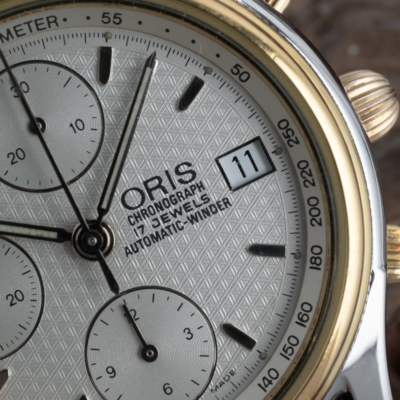 Oris Oris - Chronograph Automatic Valjoux 7750 - Sans prix de réserve - 7415 - Homme - 1990-1999 vintage watch - image 13