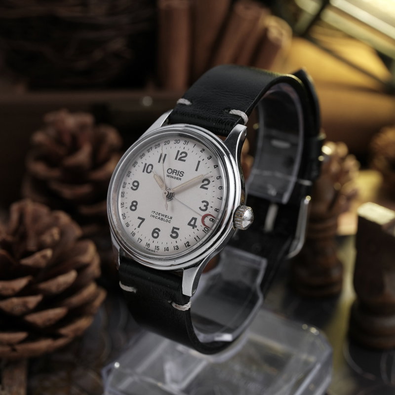Oris Oris - Winder Pointer Date - No reserve price - 302-7285B - Men - 1990-1999 vintage watch - image 4