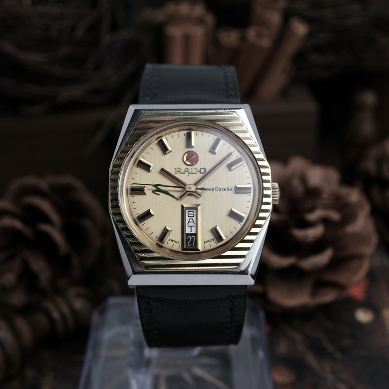 Rado Rado - Green Gazelle - No reserve price - ETA Caliber 2789 - Men - 1970-1979  vintage watch - image 1