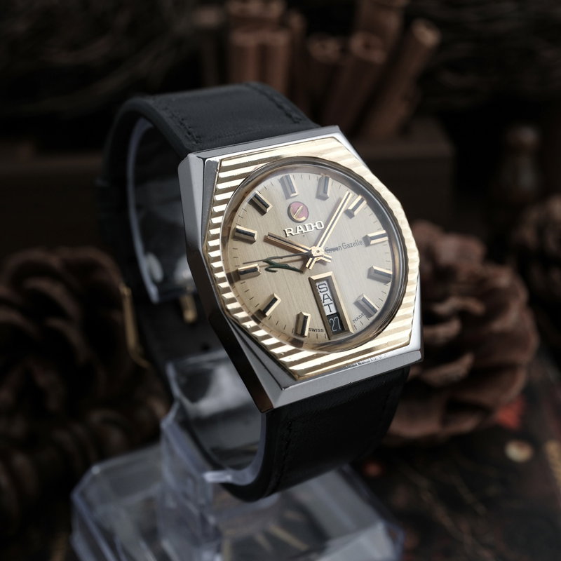 Rado Rado - Green Gazelle - No reserve price - ETA Caliber 2789 - Men - 1970-1979  vintage watch - image 4