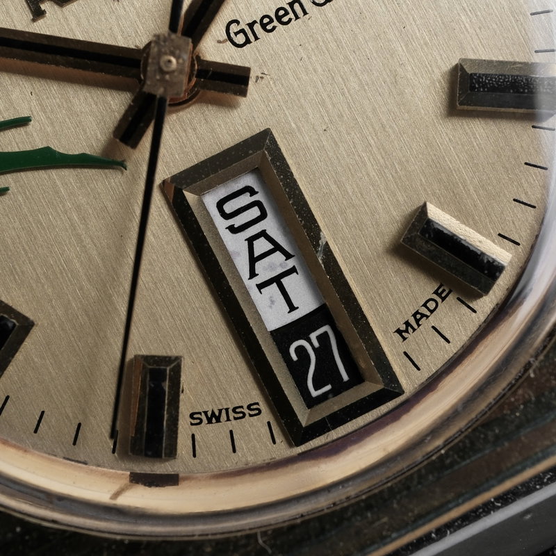 Rado Rado - Green Gazelle - No reserve price - ETA Caliber 2789 - Men - 1970-1979  vintage watch - image 12