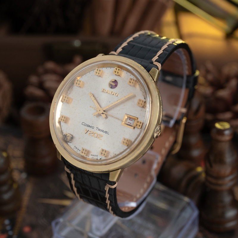 Rado Rado - Cosmo Travel - No reserve price - 11851 - Men - 1960-1969 vintage watch - image 3