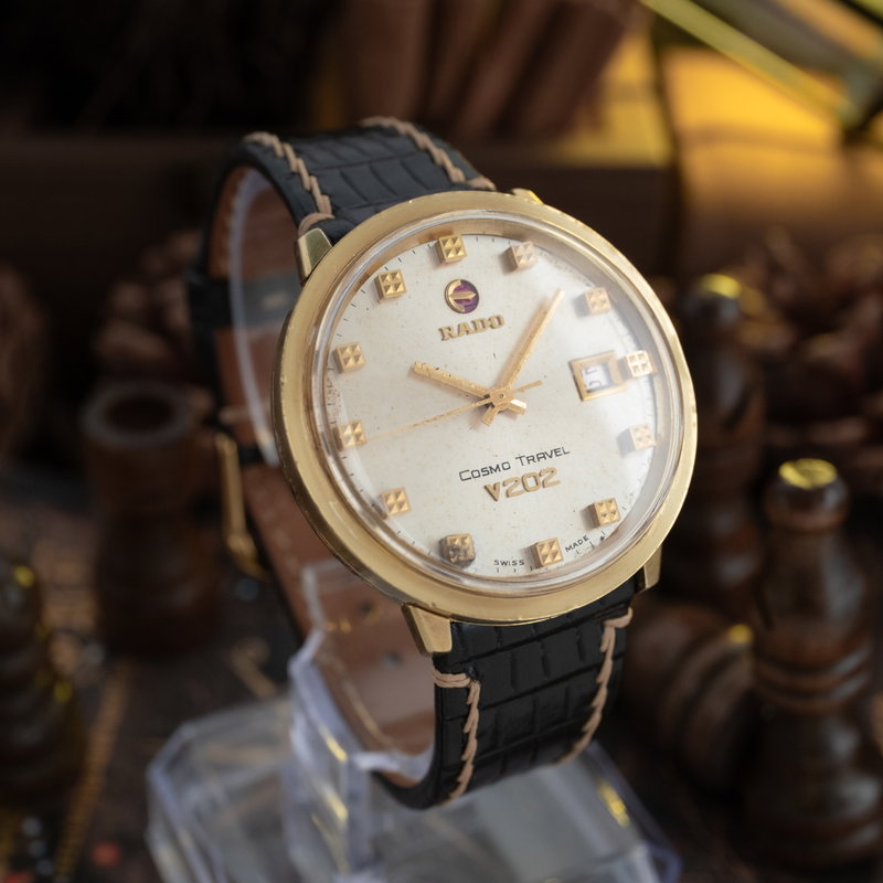 Rado Rado - Cosmo Travel - No reserve price - 11851 - Men - 1960-1969 vintage watch - image 4
