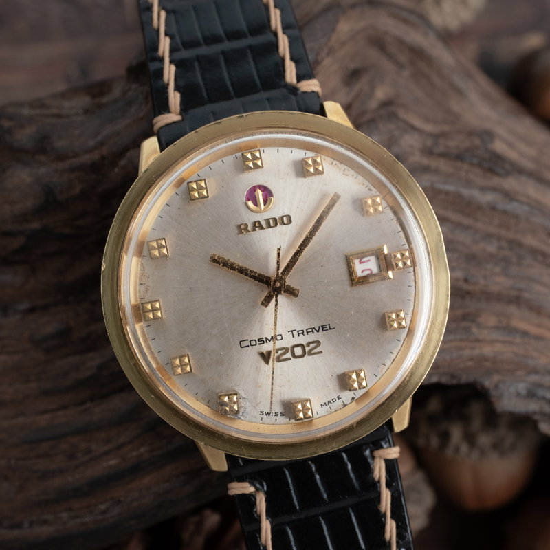 Rado Rado - Cosmo Travel - No reserve price - 11851 - Men - 1960-1969 vintage watch - image 7