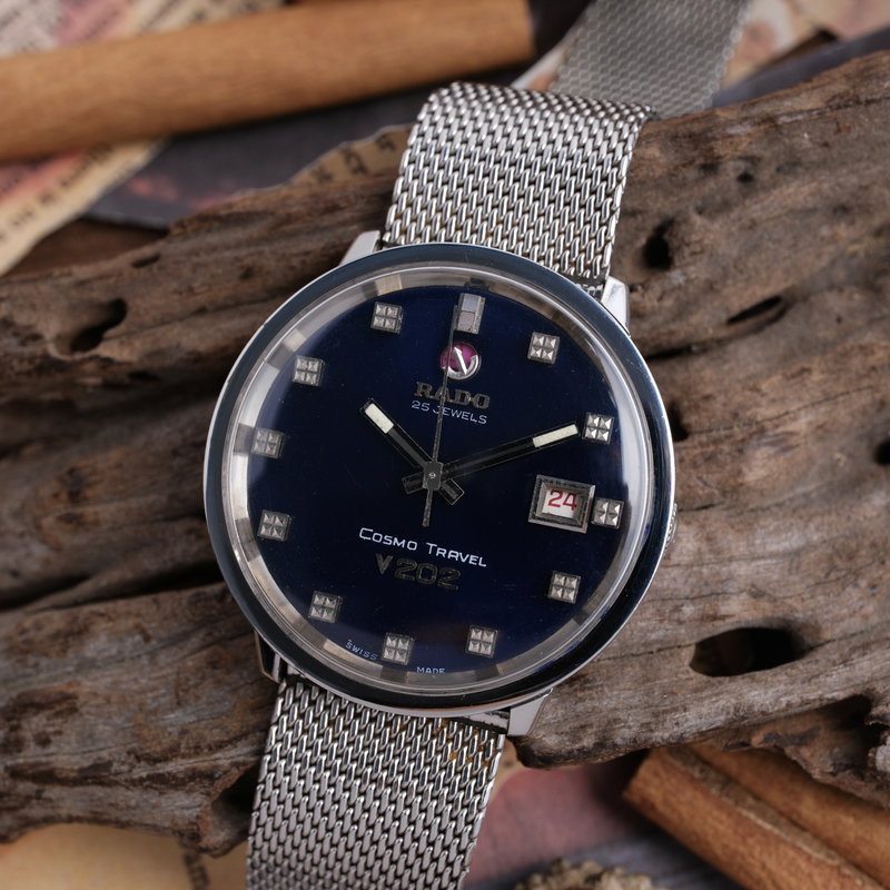 Rado Rado - Cosmo Travel V202 - Ohne mindestpreis - 11852 - Herren - 1972 vintage watch - image 2
