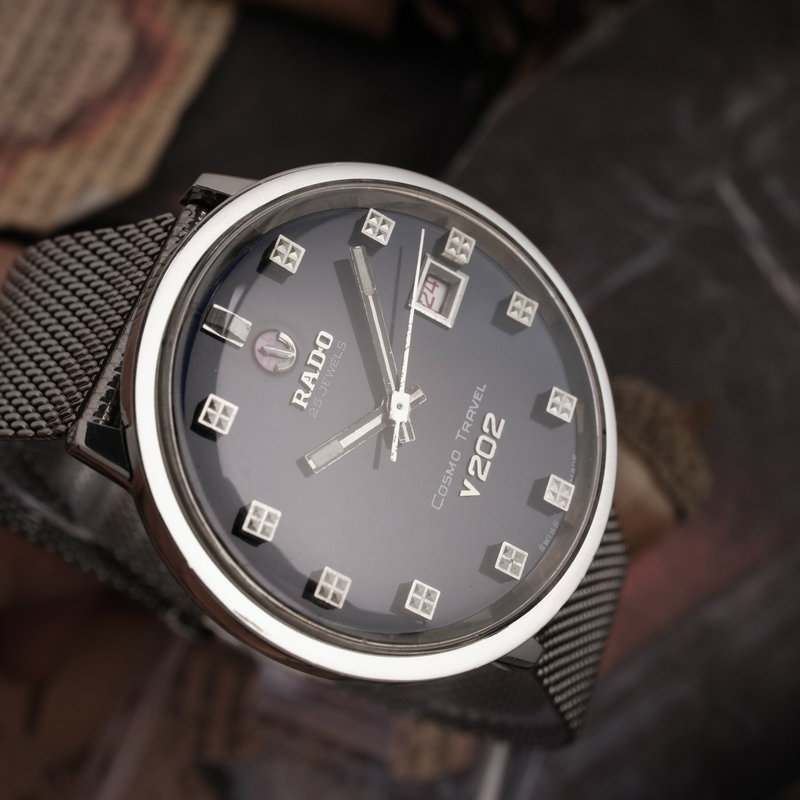 Rado Rado - Cosmo Travel V202 - Ohne mindestpreis - 11852 - Herren - 1972 vintage watch - image 10