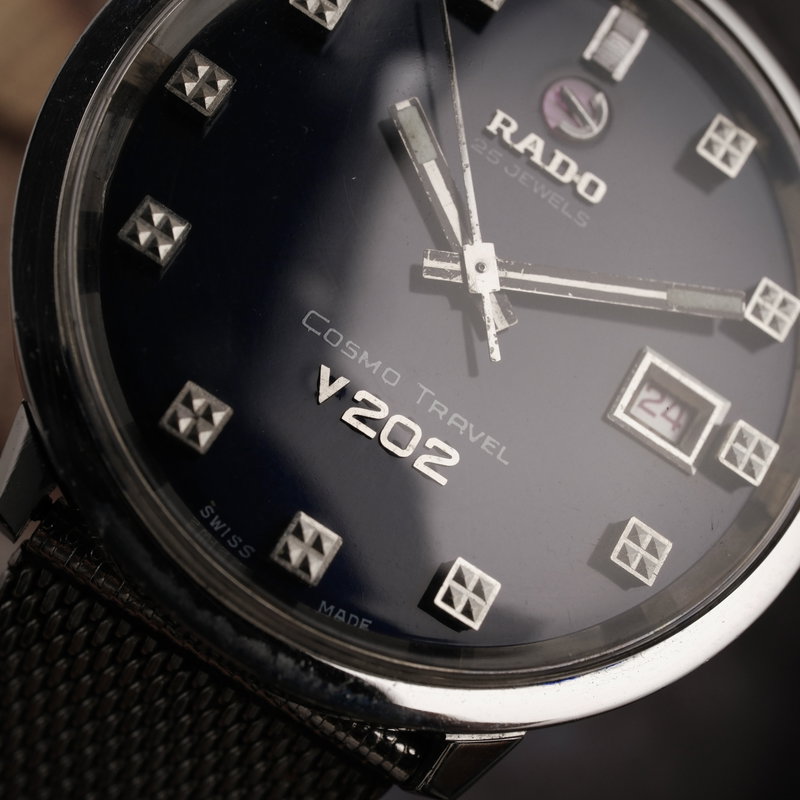 Rado Rado - Cosmo Travel V202 - Ohne mindestpreis - 11852 - Herren - 1972 vintage watch - image 11