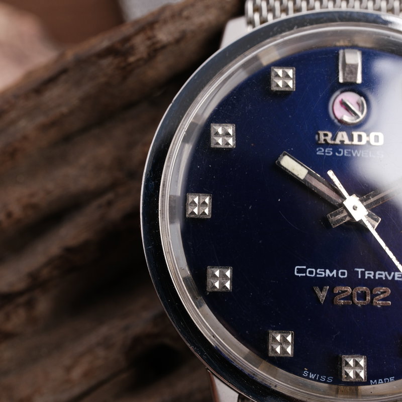 Rado Rado - Cosmo Travel V202 - Ohne mindestpreis - 11852 - Herren - 1972 vintage watch - image 14