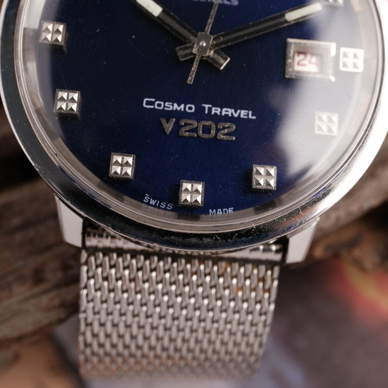 Rado Rado - Cosmo Travel V202 - Ohne mindestpreis - 11852 - Herren - 1972 vintage watch - image 16