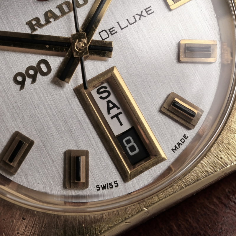 Rado Rado - 990 De Luxe - Ingen mindstepris - 11861 - Mænd - 1970-1979 vintage watch - image 8