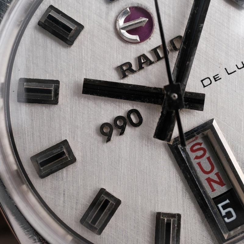 Rado Rado - 990 De Luxe Day-Date - Ingen mindstepris - 11860 - Mænd - 1970-1979 vintage watch - image 8