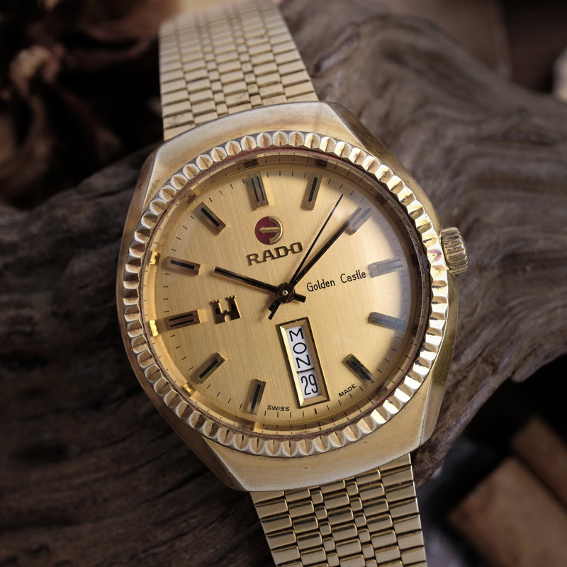 Rado Rado - Golden Castle - Sans prix de réserve - 603.79 - Homme - 1970-1979  vintage watch - image 1