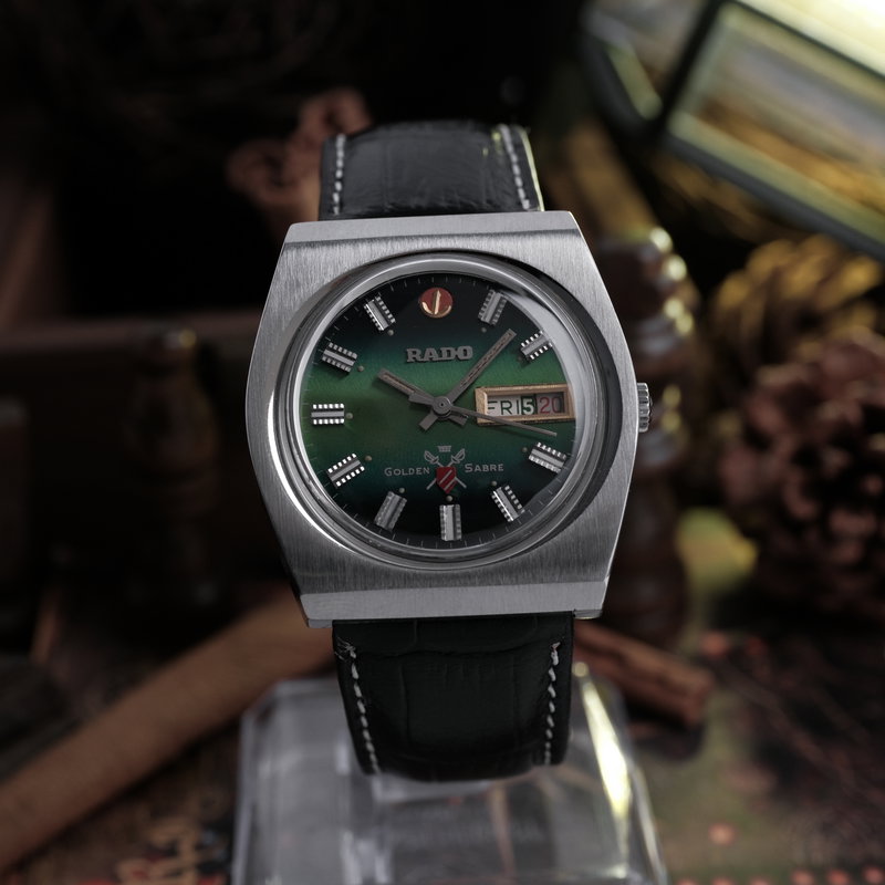 Rado Rado - Golden Sabre - Sans prix de réserve - ETA Caliber 2789 - Homme - 1970-1979 vintage watch - image 2