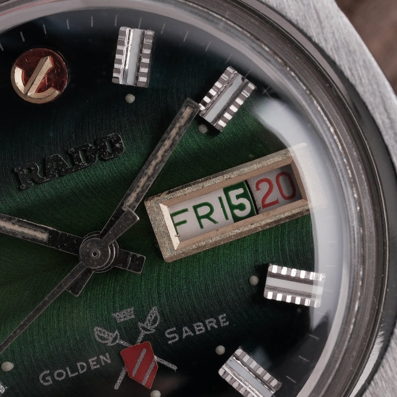 Rado Rado - Golden Sabre - Sans prix de réserve - ETA Caliber 2789 - Homme - 1970-1979 vintage watch - image 13