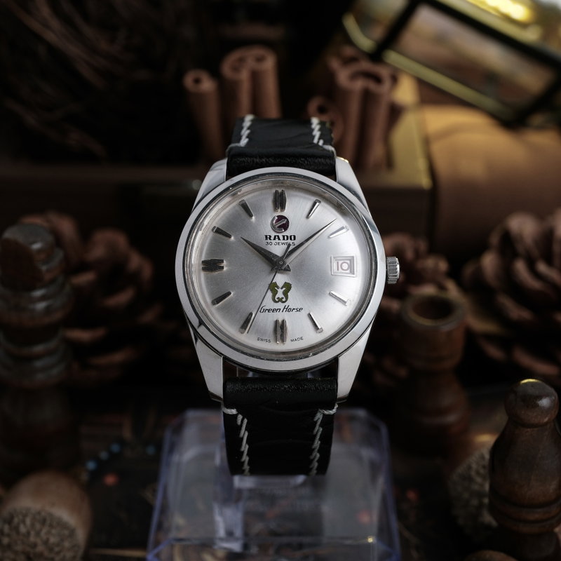 Rado Rado - Green Horse - No reserve price - 11657 - Men - 1960-1969 vintage watch - image 2