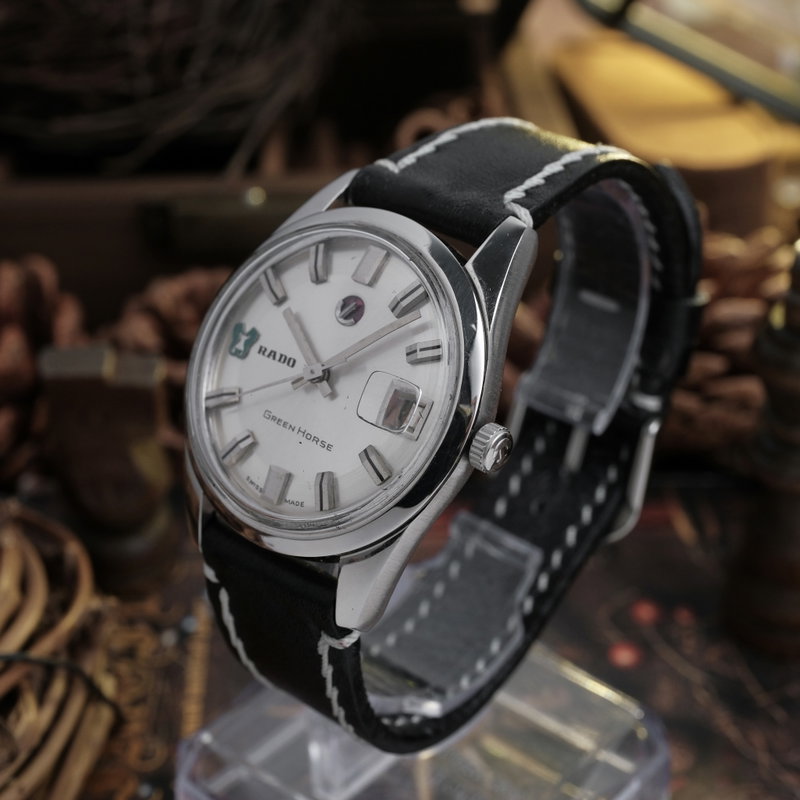 Rado Rado - Green Horse - No reserve price - 11840 - Men - 1960-1969 vintage watch - image 4