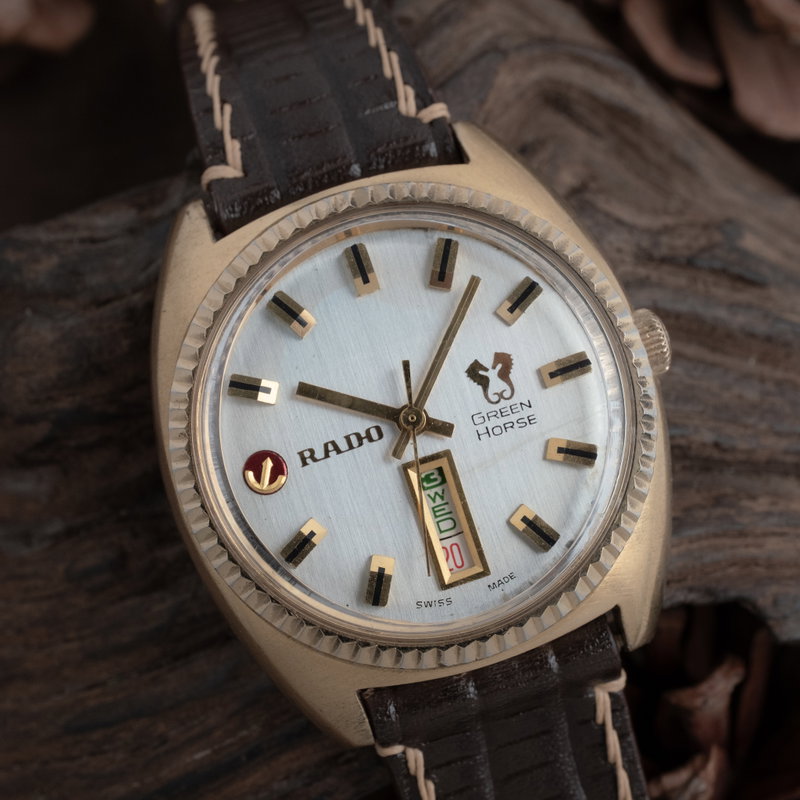 Rado Rado - Green Horse - Ingen mindstepris - 11816 - Mænd - 1970-1979 vintage watch - image 1