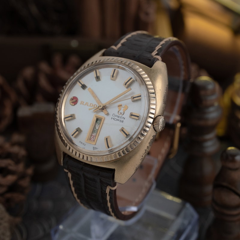 Rado Rado - Green Horse - Ingen mindstepris - 11816 - Mænd - 1970-1979 vintage watch - image 3